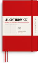 Leuchtturm 1917 Užrašų knygelė taškuota minkštais viršeliais Leuchtturm 1917 A5, 123 puslapiai, vyšninė, 80 g/m²