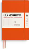 Leuchtturm 1917 Užrašų knygelė taškuota minkštais viršeliais Leuchtturm 1917 A5, 123 puslapiai, moliūgų spalvos, 80 g/m²