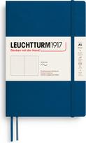 Leuchtturm 1917 Užrašų knygelė taškuota minkštais viršeliais Leuchtturm 1917 A5, 123 puslapiai, indigo, 80 g/m²