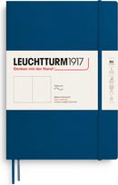 Leuchtturm 1917 Užrašų knygelė Leuchtturm 1917 B5, minkštais viršeliais, lygi, 123 puslapiai, indigo, 80 g/m²
