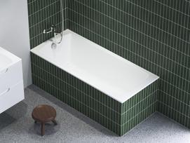Stačiakampė vonia Ravak Classic II Slim, 170x70 cm (plonas viršutinis kraštas)