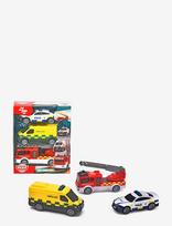 Dickie Toys - Sos Team Set - Svensk Version - Greitosios pagalbos automobilis - Marga / raštuota