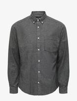 ONLY & SONS - Onsniko Ls Melange Shirt - Laisvalaiko marškiniai - Juoda
