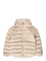 The North Face - G Reversible Perrito Hooded Jacket - Slidinėjimo striukė - Smėlio