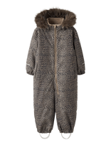 Name It - Nmfsnow10 Suit Aop Fo Noos - Slidinėjimo kombinezonai ir komplektai - Smėlio