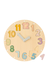 JaBaDaBaDo - Puzzle Clock - Medinė dėlionė - Smėlio