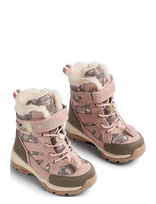 Wheat - Winterboot Dixie Tex - Žieminiai batai su raišteliais - Rožinė