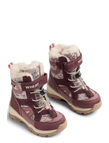 Wheat - Winterboot Dixie Tex - Žieminiai batai su raišteliais - Burgundiška splava