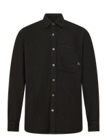 G-Star - Regular 1-Pkt Shirt L\S - Džinsiniai marškiniai - Juoda