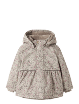 Name It - Nmfsnow05 Jacket Aop 1Fo - Žieminė kepurė - Smėlio