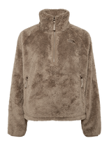 The North Face - W Osito Evolve 1/2 Zip Jacket - Sportinė laisvalaikio striukė - Ruda