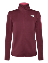 The North Face - W Mistyescape Fleece - Sportinė lauko striukė - Burgundiška splava