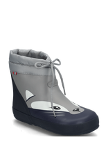 Viking - Alv Barefoot Paw Print Warm - Guminiai batai - Pilka