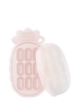 Haakaa - Haakaa Pineapple Silicone Nibble Tray - Blush - Kūdikių maisto indelis - Rožinė
