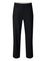 Selected - Slm220-Loose Luke Wool Bld Design Pant - Klasikinės kelnės - Tamsiai mėlyna