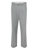 Selected - Slm220-Loose Finn Wool Blend Pant - Laisvalaiko marškiniai - Pilka