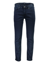 Bison - 5 Pocket Jeans - Superflex - Tapered Fit - Siaurėjančios kelnės - Tamsiai mėlyna