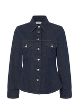 Calvin Klein Jeans - Trucker Shirt Iconic Indigo - Džinsiniai marškiniai - Tamsiai mėlyna