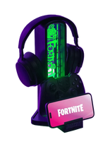 Paladone - Fortnite Desk Headphone Stand With Light - Stovai ir įkrovimo stotelės - Juoda
