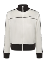 FILA - Lavis Regular Taped Track Jacket - Treniruočių striukė - Kreminė spalva