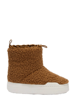 Moon Boot - Mb Jr Spark Tube Mid Fleece - Žieminiai batai užsimaunami - Ruda