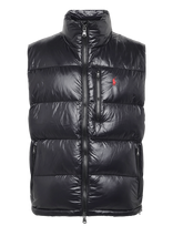 Polo Ralph Lauren - The Gorham Glossed Down Vest - Liemenė - Juoda
