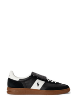 Polo Ralph Lauren - Bedford Leather-Suede Sneaker - Žemakulniai sportbačiai - Juoda