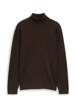 Tom Tailor - Basic Turtle Neck Knit - Golfo kelnės - Ruda