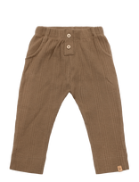 Lil'Atelier - Nbmopelle Loose Pant Lil - Kelnės - Ruda