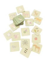 JaBaDaBaDo - Memo Game Forest - Žaislai atminčiai lavinti - Chaki spalva