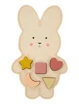 JaBaDaBaDo - Bunny Puzzle - Medinė dėlionė - Smėlio