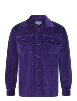 Polo Ralph Lauren - Classic Fit Corduroy Camp Shirt - Velvetiniai marškiniai - Violetinė