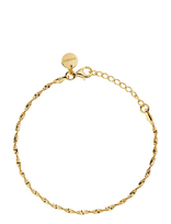 Syster P - Herringbone Twisted Bracelet Gold - Apyrankė - Aukso