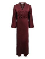 Ahlvar Gallery - Niva Dress - Ilga suknelė - Burgundiška splava