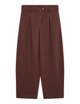 Heyanno - Mmhon Twill Pant - Barrel kelnės - Ruda