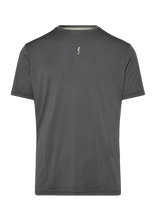 RS Sports - Men's Performance Tee Rec (Deep Grey/Ace Yellow,Xl,St) - Sportiniai marškinėliai - Pilka
