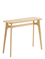 House Nordic - Rikke - Console Table, Oak, - Mažas staliukas - Ruda