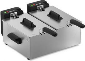 Tristar Double deep fryer | FR-9342 | Power 3600 W | Capacity 6 L | Silver FR-9342 | 8711658525723