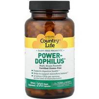 Country Life, „Power-Dophilus®“, 200 veganiškų kapsulių