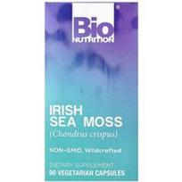 Bio Nutrition, Airiškos jūros samanos, 90 vegetariškų kapsulių (750 mg vienoje kapsulėje)