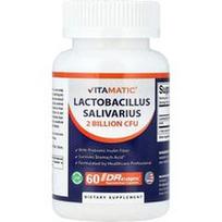 Vitamatic, Lactobacillus Salivarius su prebiotiniu inulino skaidulomis, 60 DRCaps®