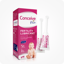Conceive Plus vaisingumo lubrikantas (padeda išlaikyti spermatozoidų gyvybingumą)