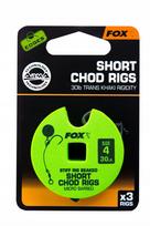 Karpių sistemėlė FOX Edge Armapoint Stiff Rig Beaked Chod, 30 lb, ROZ4
