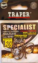 Kabliukai Traper Specialist FAULTLESS 2/0, 6 vnt., lydekoms, šamams, menkėms