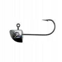 Trišakiai džigų galvutės Okoniowy.pl su MUSTAD 32746 #6 kabliukais, 3 g, 5 vnt.