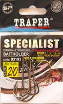 Kabliukai Traper Specialist BAITHOLDER 2/0, 5 vnt., lydekoms, šamams, menkėms