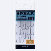 Kabliukai BKK Spear-21 SS, dydis 10, 8 vnt., A-ET-6118