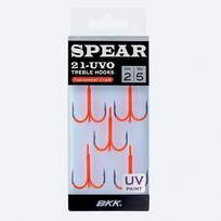 Kabliukai BKK Spear-21 UVO 3/0, 5 vnt., A-ET-6152