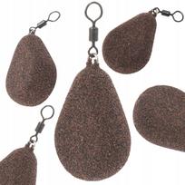 Žvejybinis švinas UNDercarp, kriaušės formos, su suktuku, 70 g, rudas