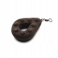 Karpių švino svarelis Grippa, rudas, 100 g